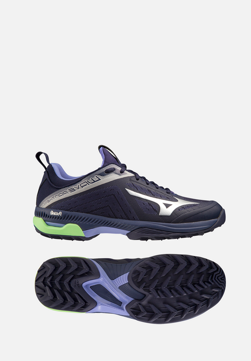 Mizuno Wave Panthera - Evening Blue/Techno Green/Iolite